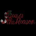 thumbnail image 2 of 4' Rope Light Jesus is the Reason Lighted Christmas Outdoor Decoration, 2 of 2