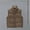 Coffee, variant on NominalSnug Women Cropped Puffer Vest Lightweight Sleeveless Padded Gilet Zip up Stand Collar Winter Warm Outerwear with Pockets