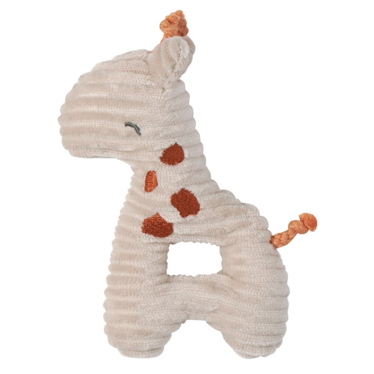 Modern Moments by Gerber Infant Unisex Plush Velboa Lovie Rattle