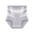 thumbnail image 4 of Womens Underwear Comfortable Full Coverage High Waist Abdominal Thin Ice Non Marking Body Shaping Briefs Breathable Panties,Hot Sales,Under $1, 4 of 9