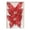 Red, variant on 3 Pcs Glitter Sequins Butterfly Ornament Artificial Butterfly Christmas Decoration with Clips for Christmas Tree Wreath Holiday Decoration