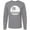 Athletic Heather, variant on Siesta Key Florida Beach Trip Long Sleeve T-Shirt