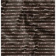 thumbnail image 1 of Soimoi Floral Print, Silk Fabric, Decor Sewing Fabric by The Yard 42 Inch Wide,Decorative Fabric for Shirts Suits Ties, Dark Brown, 1 of 6