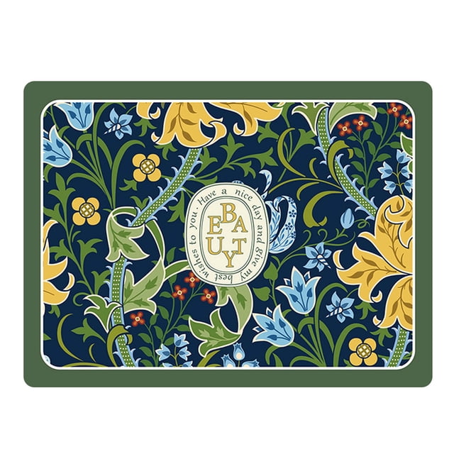 Tapis de Drainage, Tapis de Séchage Doux pour Table, Tapis Absorbant pour Cuisine Maison
