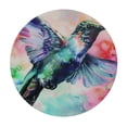 thumbnail image 4 of Orinice Hummingbird Sky Wings Round Table Cover Stain Resistant Washable Indoor Outdoor Tablecloth Kitchen Dining Wedding Parties Full Width Single-Sided Printing 100% Polyester Fiber 31-35, 4 of 8