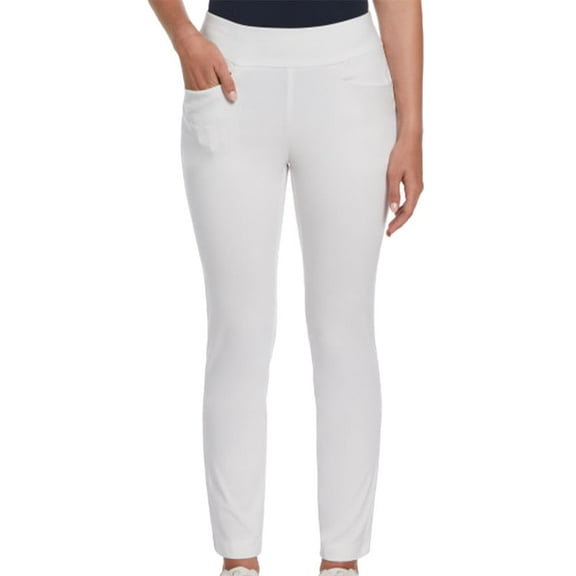 Ben Hogan Pull-On Bright White Pants Women S