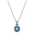 thumbnail image 1 of Collar de Swarovski con piedra natal de diciembre, acabado en rodio azul, 1 of 5