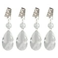 thumbnail image 2 of Tablecloth Weights, Teardrop Prisms Pendant Tablecloth Weights With Metal Clip For Family Dinner Party, 2 of 8