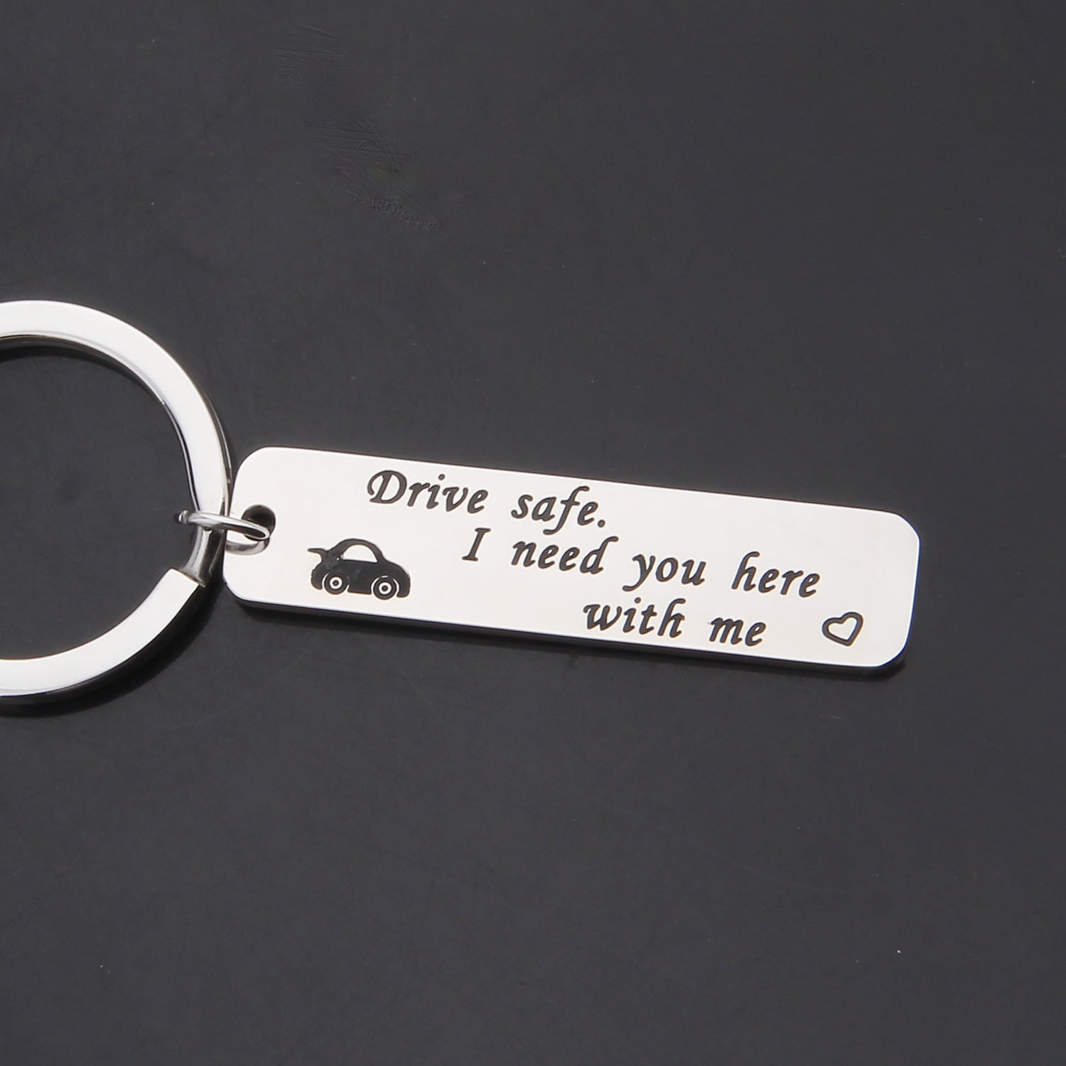 Myospark Drive Safe I Need You Here With Me Keychain Trucker Husband Gift Drive Safe Jewelry Gift For Dad Boyfriend New Driver Walmart Com Walmart Com drive safe i need you here with me keychain trucker husband gift drive safe jewelry gift for dad boyfriend new driver