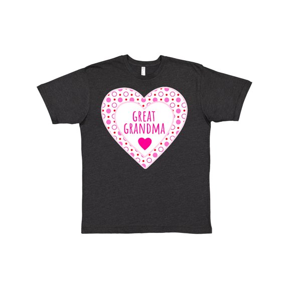 Inktastic Great Grandma Pink Valentine Hearts T-Shirt