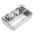thumbnail image 3 of Miangastore Stainless Steel Tray For Medical Instruments Dressing Change And Medicine Storage Multi-Use Rectangular Disinfection Tray For Hospital And Clinic, 3 of 9