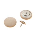 thumbnail image 3 of Abbracc 20 Buttons Sewing Craft Snaps Fasteners Button Coat Jacket DIY Invisible Buttons Khaki, 3 of 3