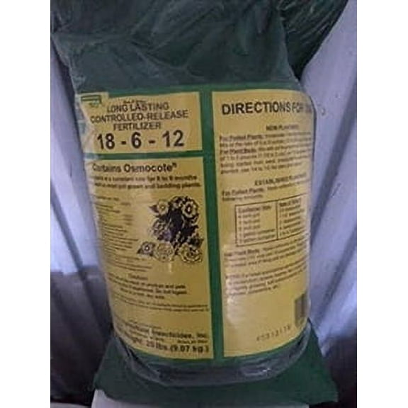 Controlled Release 18-6-12 Fertilizer - 20 Lbs.