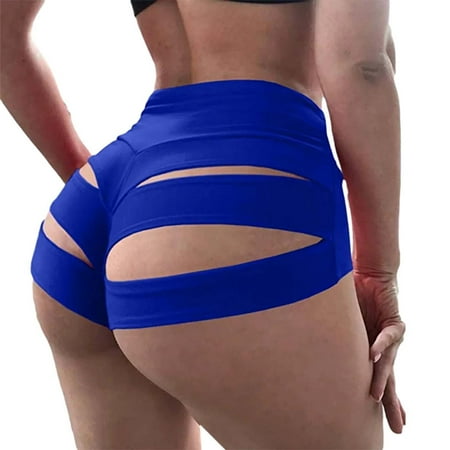 Yuhangmm Wear Women Color Panties Shorts Out Cut Knicker Fashion Dance Brief Pole Pants Sexy Lingerie for Women plus Size