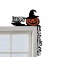 thumbnail image 2 of Esquina Puerta Letrero Calabaza Halloween para Artística Pared, 2 of 9