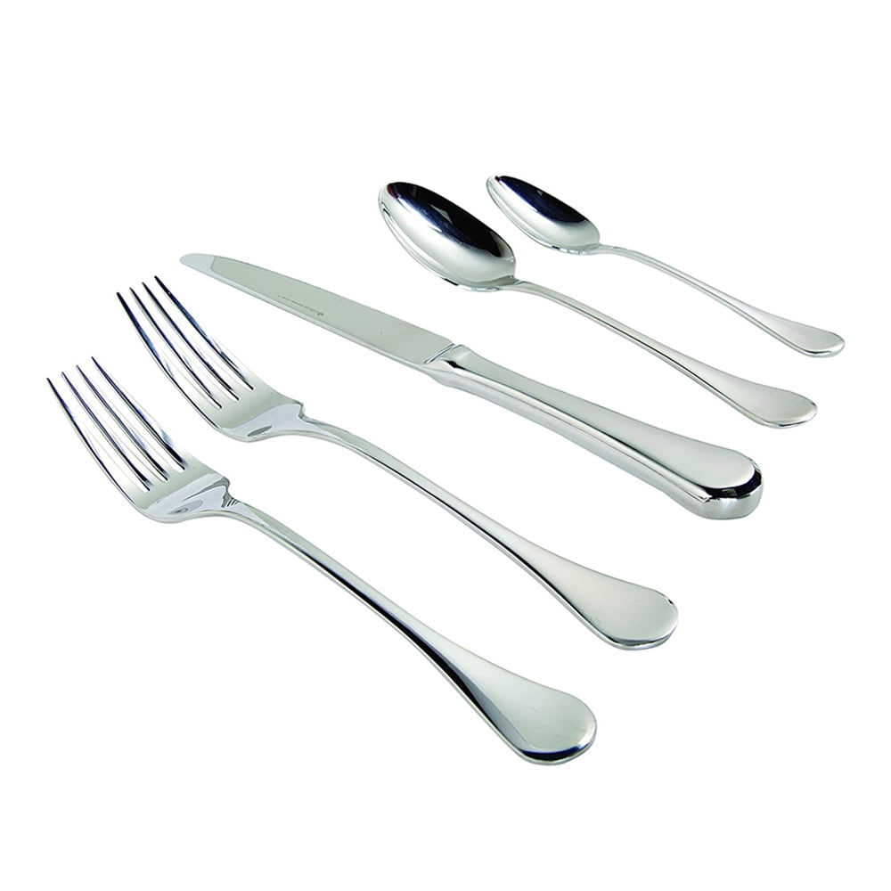 Gibson Classic Manchester 20 Piece Flatware Set - Hollow Handle - Mirror Polished - Ss - 2.5 Mm