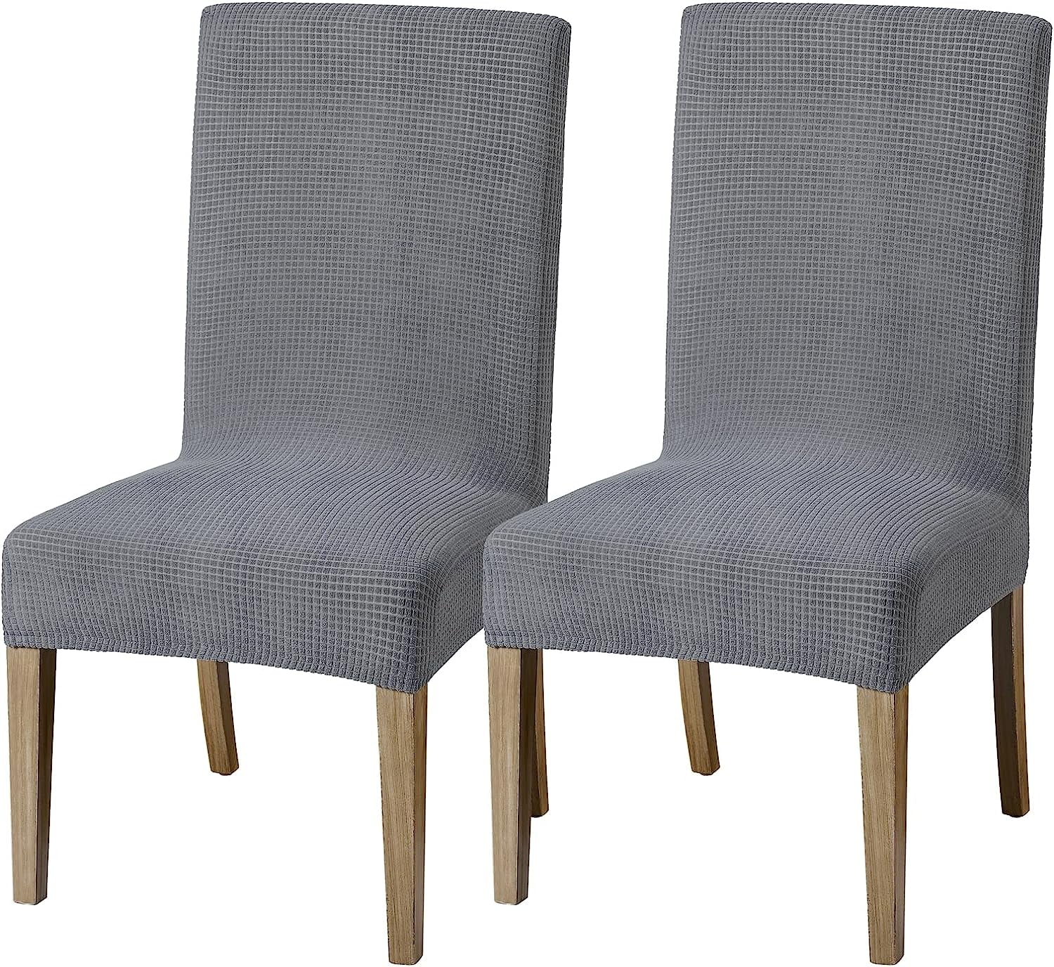 DEFNES Dining Room Chair Covers Set of 2, Parsons Chair Slipcover