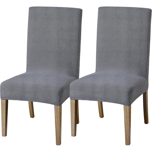 DEFNES Dining Room Chair Covers Set of 2, Parsons Chair Slipcover