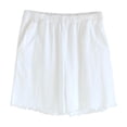 thumbnail image 5 of Goodtrade8 Womens PJS Sets Shorts & Tops 2 Pieces Homewear Short Sleeve PJS Loungewear Casual Summer Solid Color Home Pajamas for Women Homewear, 5 of 9