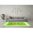 thumbnail image 3 of Ahgly Company Indoor Square Abstract Green Modern Area Rugs, 8' Square, 3 of 4