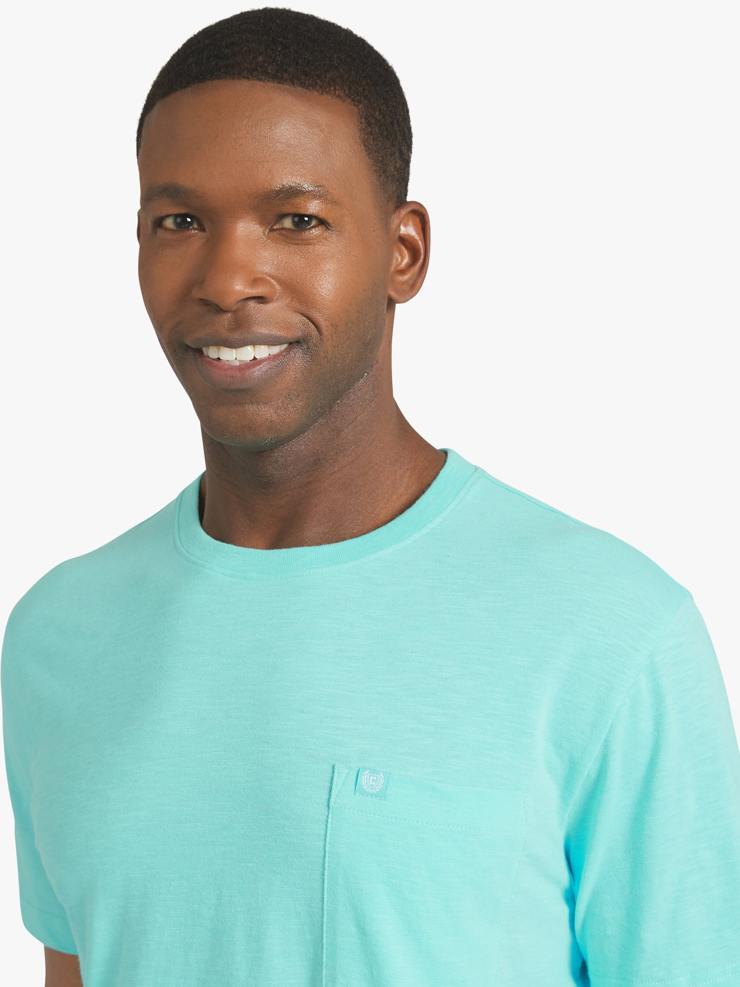 Chaps Men's & Big Men's Short Sleeve Slub Pocket T-Shirt, Sizes S-3XL