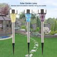 thumbnail image 2 of Lámparas de noche duraderas para exteriores para césped y jardines Luces LED de jardín alimentadas por energía solar, 2 of 8