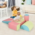 thumbnail image 2 of 5 Piece Climb and Crawl Foam Activity Play Set,Safe Active Climbing,Lightweight Interactive Set, 2 of 11