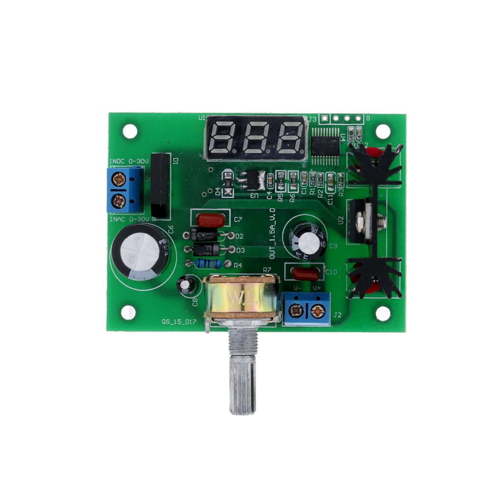 LED display LM317 Adjustable Voltage Regulator Step-down module AC//DC KYMFS