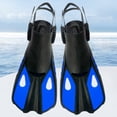 thumbnail image 4 of Zapatos de playa de silicona, aletas de natación duraderas, antideslizantes para deportes acuáticos (L/XL azul) Hugtrwg Para Estrenar, 4 of 8