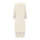 thumbnail image 5 of ICHUANYI Clearance Women's Solid V-Neck Long Sleeve Split Top And Pants Set(Beige, L) ICHUANYI WER2023080802228, 5 of 6