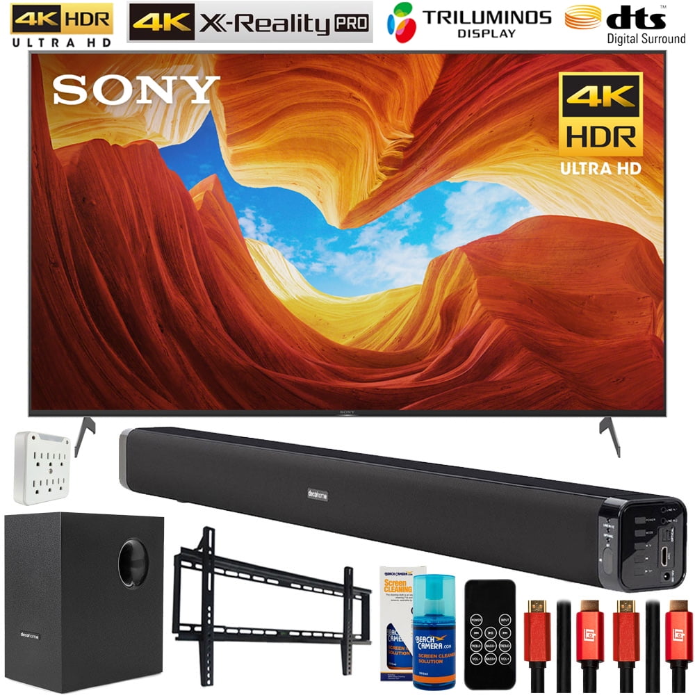 Sony XBR85X900H 85inch 4K UHD Full Array LED Smart TV 2020 Bundle with