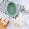 thumbnail image 1 of Decorative Cake Mold Interesting Silicone Easter Bunny Egg Baking Pan Mold Kitchen Tools, 1 of 9