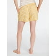 thumbnail image 4 of Joyspun Women's Woven Pajama Boxer Shorts, 3'' Inseam, Sizes XS-3X, 4 of 7