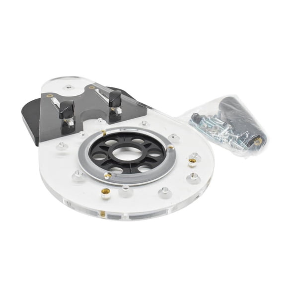 Big Horn Clear Acrylic Universal Offset Router Base