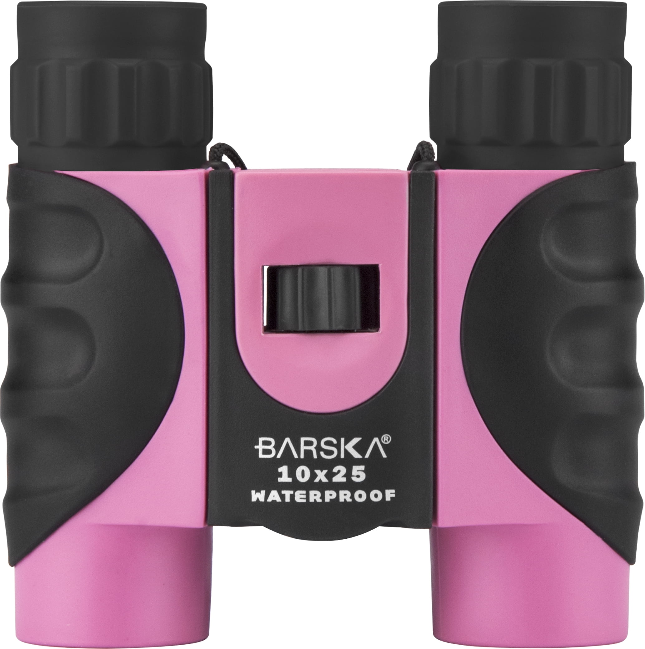10x25 mm Waterproof Fogproof Compact Binoculars BK-7 Roof Prism, Pink