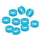 thumbnail image 5 of Paquete de 10 anillos para s de peluquería profesional, insertos de agarre, anti-y Azul claro Yuyangstore Inserciones de anillos de dedo, 5 of 8