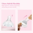 thumbnail image 4 of LittleForBig Silicone Soft Touch Adult Bottle Nipples Replacement Teat Compatible with LittleForBig Bottles - Lip Care Bottle Nipples for Adults 3-Pack, 4 of 8