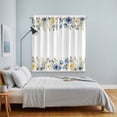 thumbnail image 5 of Curtains 84 Inches Long 2 Panels, Spring Flowers Grommets Window Treatment Curtain, Watercolor Wildflowers Botanical Floral Leaf Thermal Curtains Drapes for Living Room/Bathroom, 5 of 9