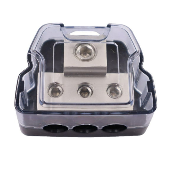Car Audio Power Distribution Block, 3 Distribution Distribution Blocks Car Audio Splitter for RV ATV
