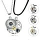 thumbnail image 2 of 2pcs Nano-micro Technology Magnetic Couple Necklaces Gift 100 Languages I Love You Projection Necklaces For Anniversary--Golden-Product code 43222 Golden, 2 of 5