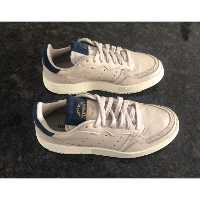 Ad-id-as Originals Supercourt Clear Brown Collegiate Navy EE6035 Mens Size 4