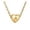 GoldA, variant on Stainless Steel Initial Heart Shape Alphabet Necklace for Women Gold Pendant Jewelry with 26 Letter Options, GoldD