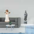 thumbnail image 2 of Conjunto de figuras de ángeles en resina con estatua, escultura coleccionable y obra de arte de Guan Yin, elaboradas en resina y piedra, ideales para, 2 of 8
