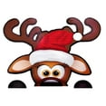 thumbnail image 2 of Christmas refrigerator magnet car reflective decoration soft magnetic sticker 02, 2 of 9
