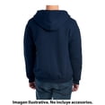 thumbnail image 3 of Sudadera Fruit of the Loom Talla G con Gorro Azul Marino, 3 of 4