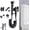 Gray, variant on 1-in-2-Handheld Out Dual Control Valve Bidet Sprayer for Toilet, New Bidets Washer Kit with Adjustable Pressure Valves, Bathroom Faucet Dual Control, Easy to Use (Silver)