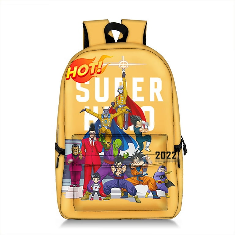 OLOEY 18-INCH Drag0n Ball Goku Backpack Man School Bags for Girls