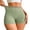 Green, variant on MEICHEN Women's High Waisted Boxer Briefs with Letter Pactwork Solid Fashionable Casual No Show Underwear Summer Essentials Fall Fashion Clothing