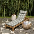 thumbnail image 2 of ARDEN earthFIBER Outdoor Chaise Cushion, 21 x 72, Rain-Proof, Fade Resistant, Cushion for Chaise Lounger, 2 of 8