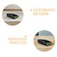 thumbnail image 3 of FOMIYES Copa De Putting Para Golf Con Automático Bola Práctica Interior Negro, 3 of 8